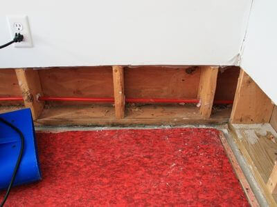 Professional water damage restoration services in Saugus
